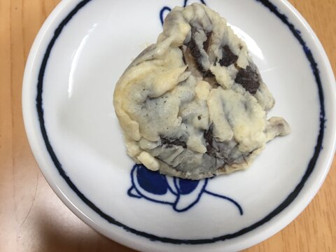 椎茸の含め煮で✨椎茸の天ぷら(^ ^)